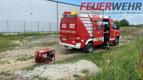 Unwettereinsatz – Pumparbeiten in Parndorf 1
