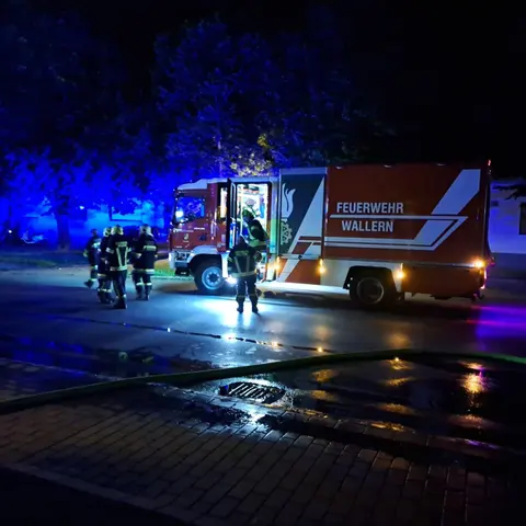 Küchenbrand in einem Lokal 2