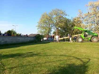 Maibaumstellen 3
