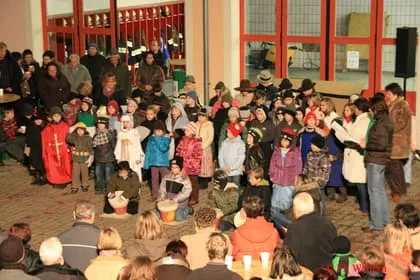 Christbaumstellen 2009 2