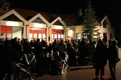 Christbaumstellen 2009 5