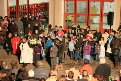 Christbaumstellen 2009 6