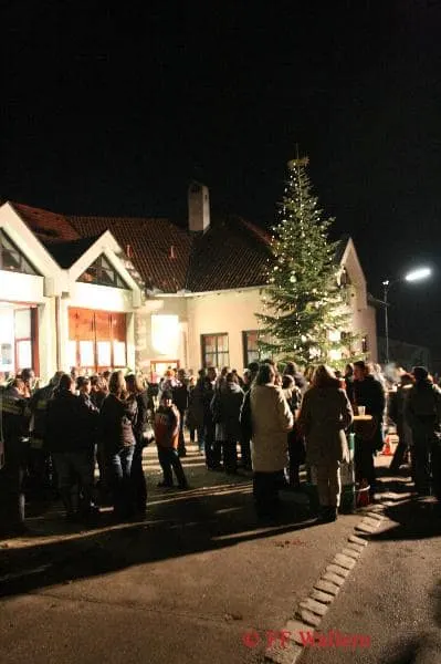 Christbaumstellen 2009 12