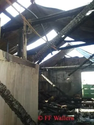 Brand eines Wirtschaftsgebäudes in Pamhagen 4