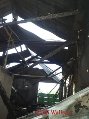 Brand eines Wirtschaftsgebäudes in Pamhagen 7