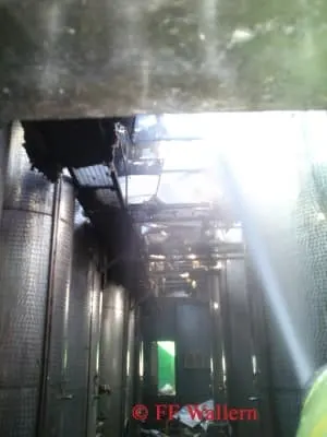 Brand eines Wirtschaftsgebäudes in Pamhagen 9