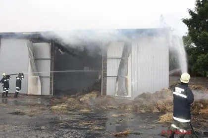 Hilfeleistung bei Brand in Tadten 7