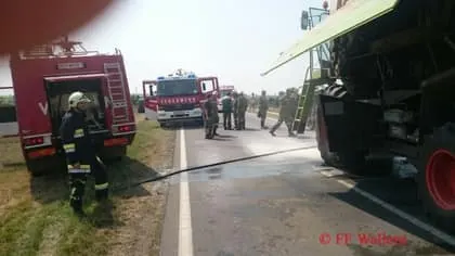 Mähdrescherbrand 3