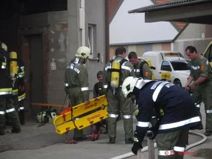Brand und Atemschutzübung Wallern 2010 8