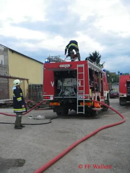 Brand und Atemschutzübung Wallern 2010 19