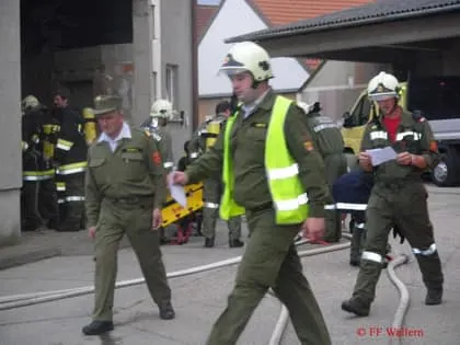 Brand und Atemschutzübung Wallern 2010 22