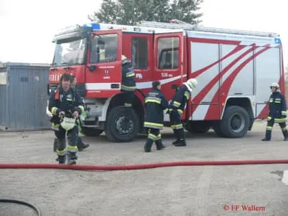 Brand und Atemschutzübung Wallern 2010 26