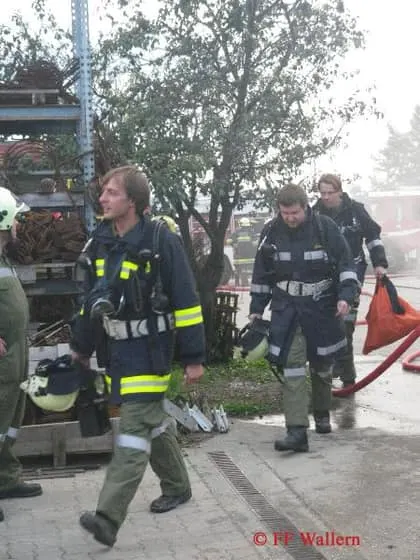 Brand und Atemschutzübung Wallern 2010 29