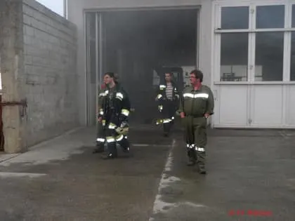 Brand und Atemschutzübung Wallern 2010 35