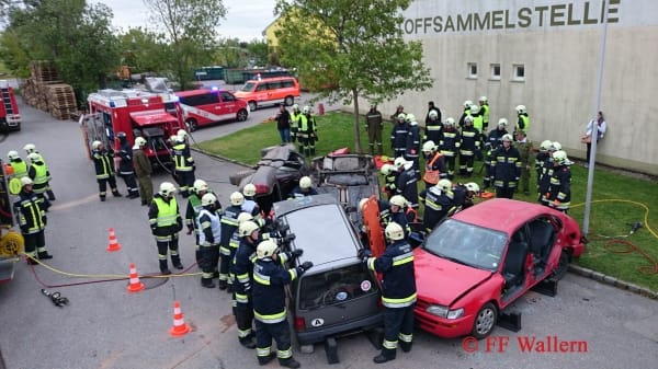 Technische Abschnittsübung in Wallern