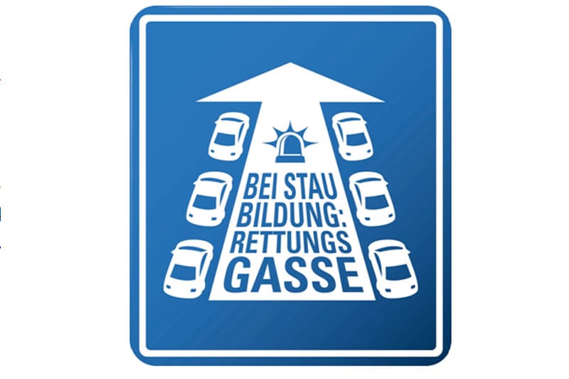 Rettungsgasse
